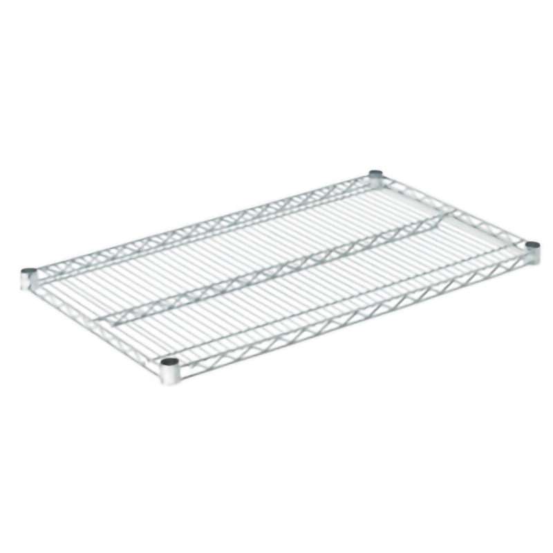 Wire Shelf with Chromate Finish, 21" x 36"
